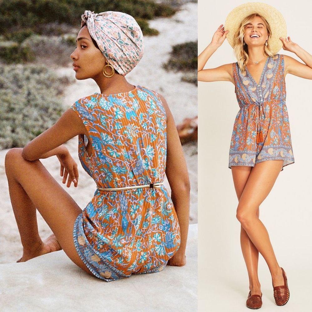 New Arnhem Aphrodite Romper Ale Orange Jumper 12 L